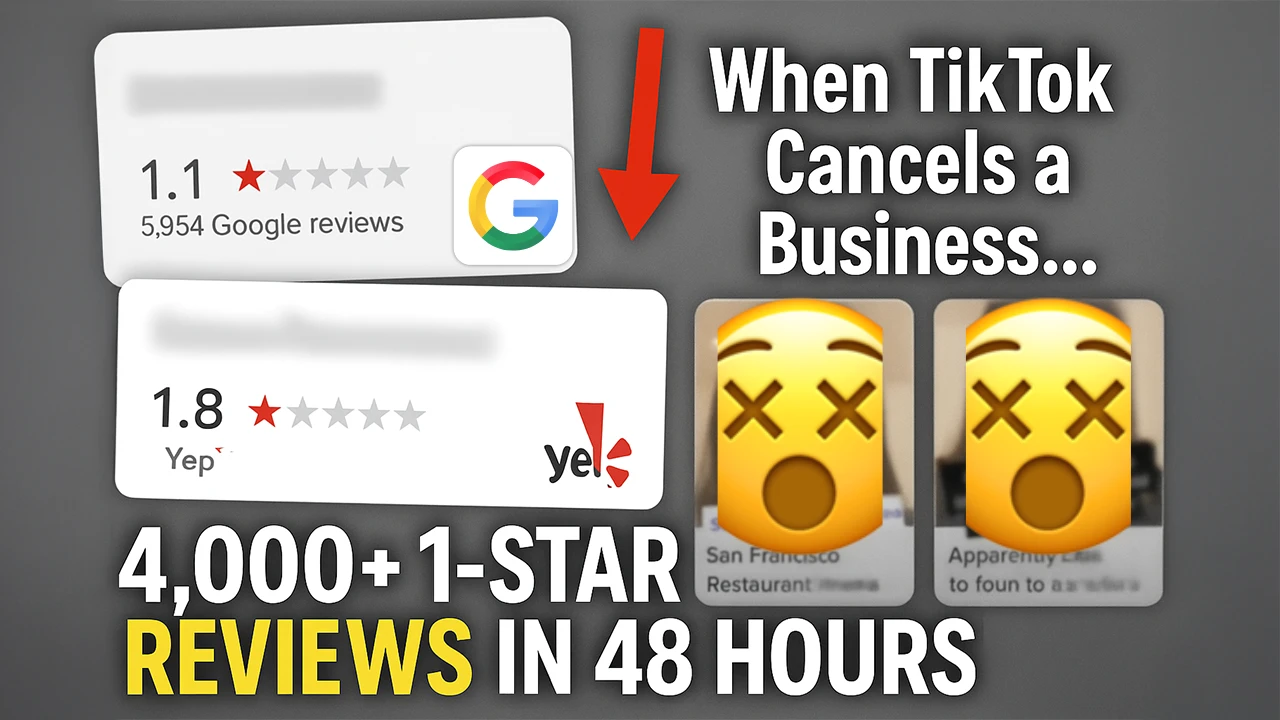 one customer one post business destroyed